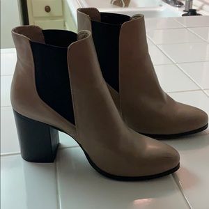 Forever 21 Taupe Ankle boots
